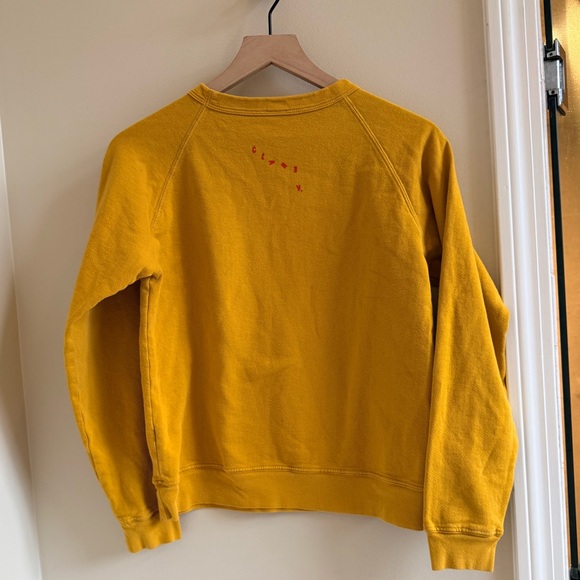 Clare V Sweatshirt with Red Lips size small EUC - Picture 7 of 11